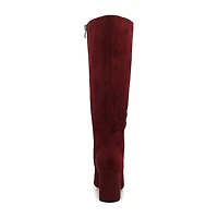 Journee Collection Womens Ameylia Block Heel Dress Boots