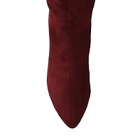 Journee Collection Womens Ameylia Block Heel Dress Boots