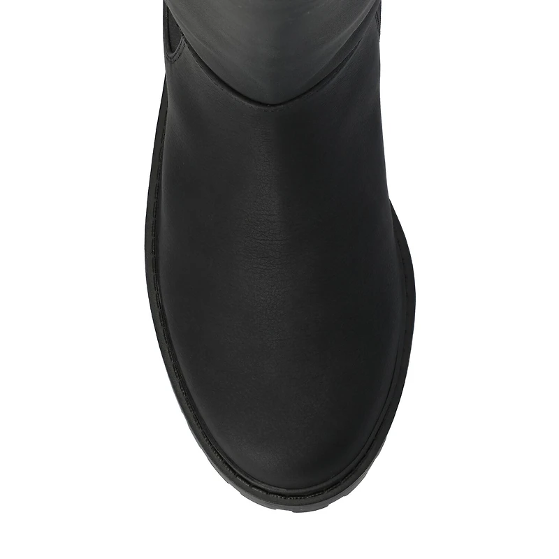 Journee Collection Womens Extra Wide Calf Block Heel Dress Boots