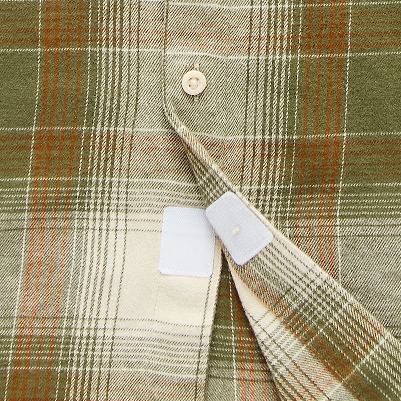 Thereabouts Little & Big Kid Boys Easy-on + Easy-off Long Sleeve Adaptive Regular Fit Flannel Shirt