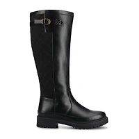 Journee Collection Womens Zemmie-Wc Wide Calf Block Heel Dress Boots