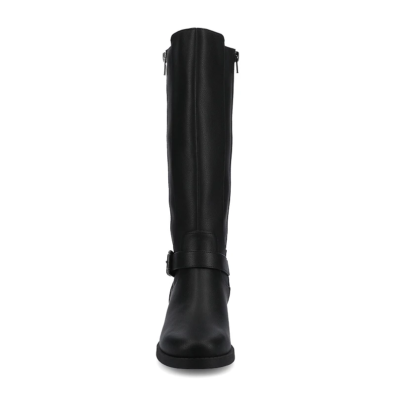 Journee Collection Womens Yasmina Block Heel Dress Boots