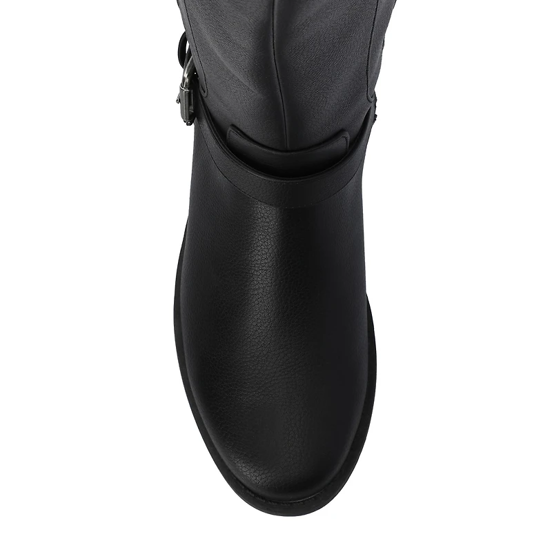Journee Collection Womens Yasmina Block Heel Dress Boots