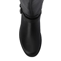 Journee Collection Womens Yasmina Block Heel Dress Boots