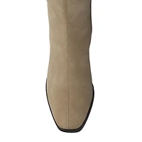 Journee Collection Womens Devri Stacked Heel Dress Boots