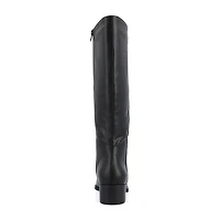 Journee Collection Womens Devri-Wc Wide Calf Stacked Heel Dress Boots