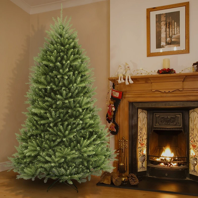 National Tree Co. Dunhill Fir Hinged 6 1/2 Foot Fir Christmas Tree