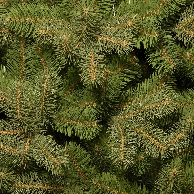National Tree Co. "Feel-Real" Downswept Douglas Fir Hinged 7 1/2 Foot Fir Christmas Tree