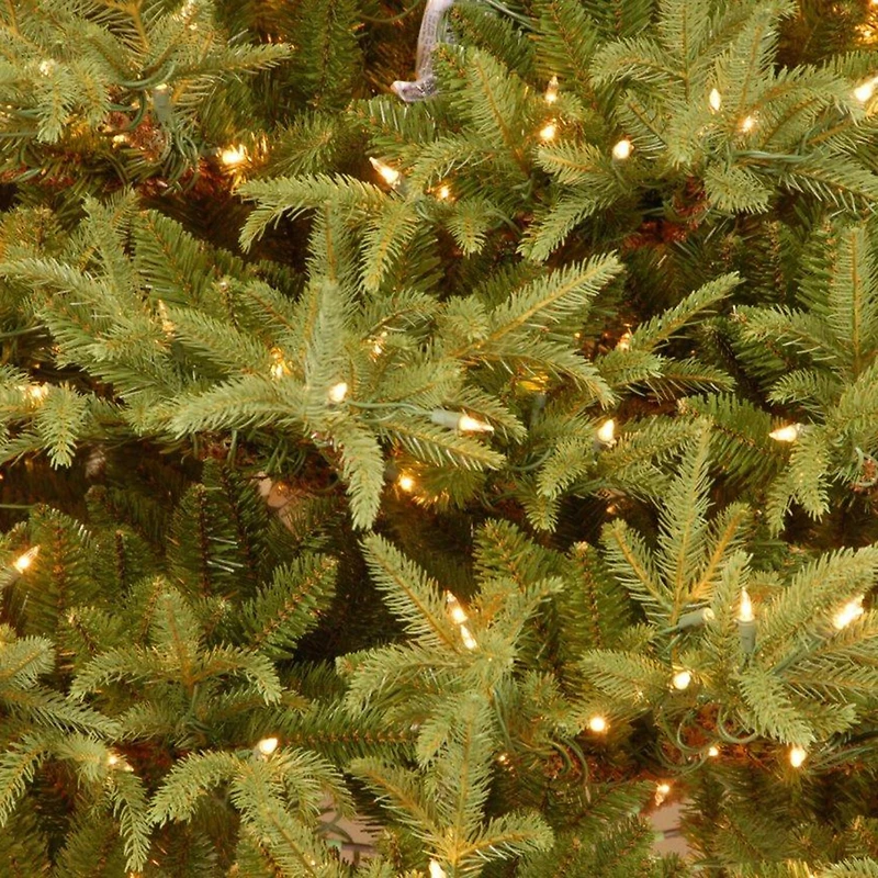 National Tree Co. Frasier Grande Hinged 6 Foot Pre-Lit Fir Christmas Tree