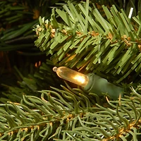 National Tree Co. Jersey Fraser Pencil Slim 7 1/2 Foot Pre-Lit Fir Christmas Tree