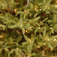 National Tree Co. Frasier Grande Hinged 7 1/2 Foot Pre-Lit Fir Christmas Tree