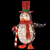 National Tree Co. Penguin Christmas Yard Art