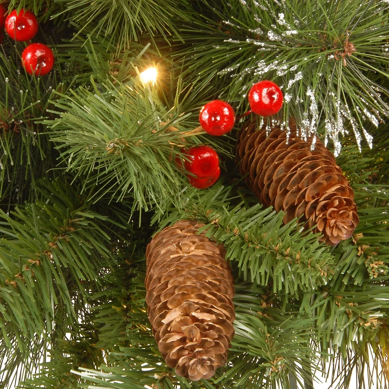 National Tree Co. Crestwood Spruce Christmas Indoor Outdoor Garland