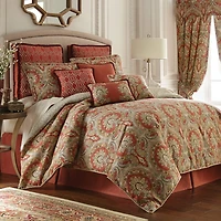 Rose Tree Harrogate Paisley 4-pc. Midweight REVERSIBLE Comforter Set