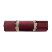 Rose Tree Emmaline Pieced Neckroll Cylinder Throw Pillow