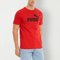 PUMA Mens Crew Neck Short Sleeve Active T-Shirt