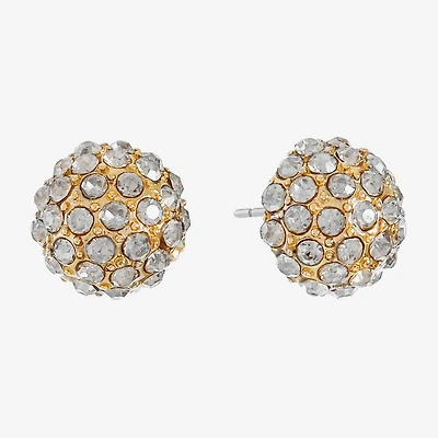 Monet Jewelry Glass 13mm Stud Earrings