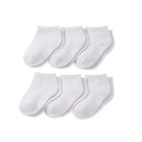 Piper & Jax Baby Boys 6 Pair Crew Socks