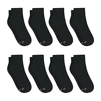 Hanes Cool Comfort Cushion Womens Multi-Pack 8 Pair Quarter Ankle Socks