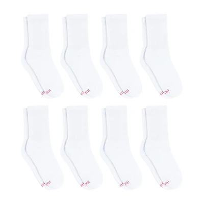 Hanes Cool Comfort Cushion Womens 8 Pair Crew Socks