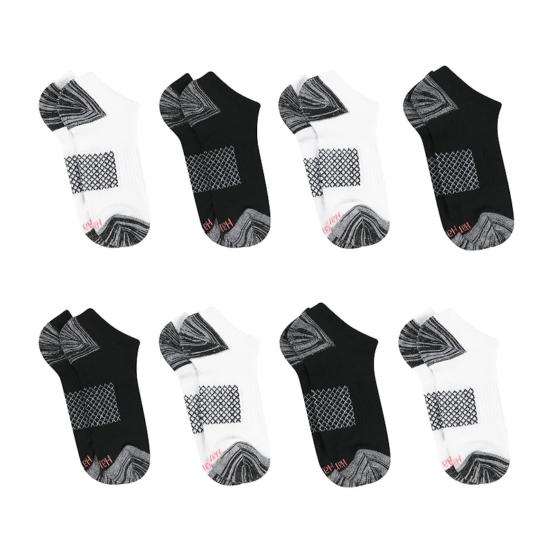 Hanes Cool Comfort Breathable Womens Multi-Pack 8 Pair No Show Socks