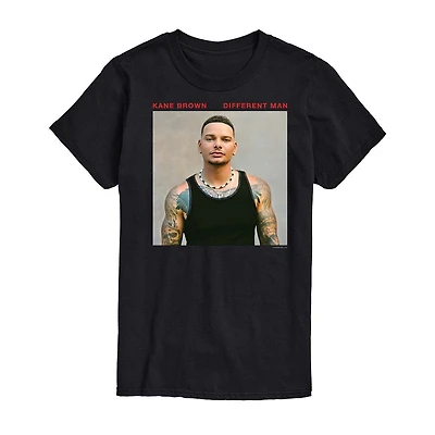 Kane Brown Different Man Tee Womens Juniors Crew Neck Short Sleeve Regular Fit Graphic T-Shirt