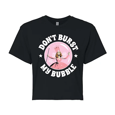 Womens Juniors Crew Neck Short Sleeve Regular Fit The Wizard of Oz Graphic T-Shirt