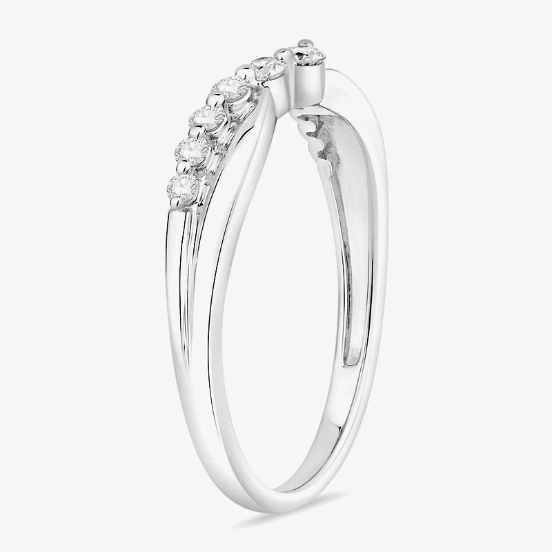 1/4 CT.T.W. Natural Diamond 10K Gold Wedding Band