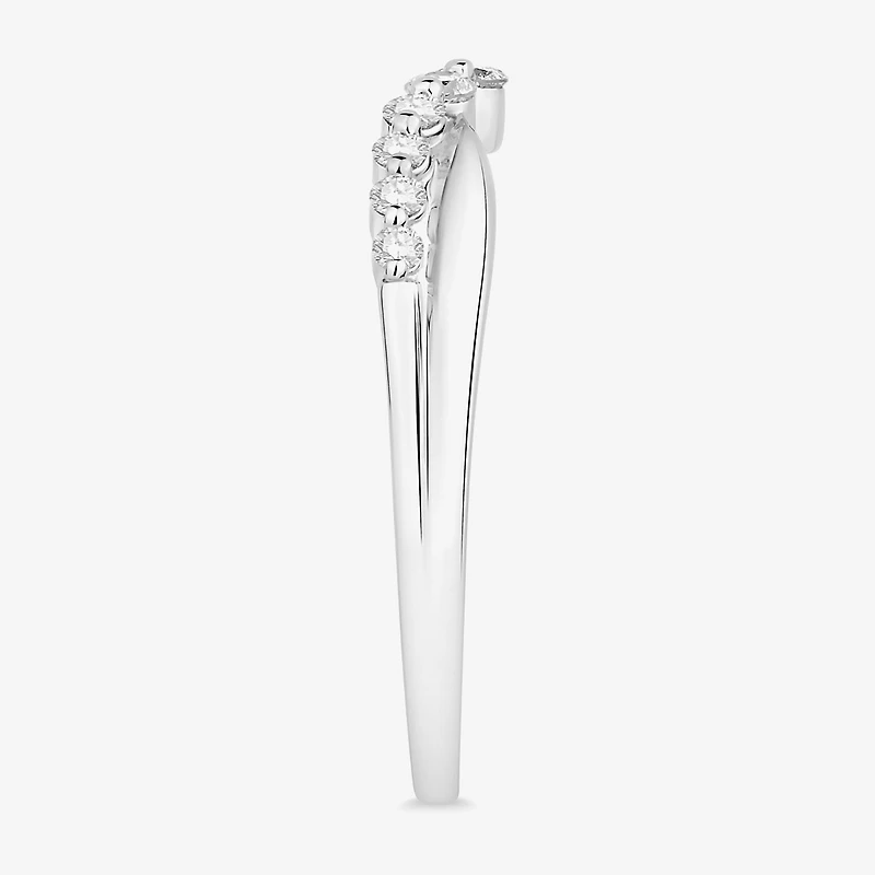 1/4 CT.T.W. Natural Diamond 10K Gold Wedding Band