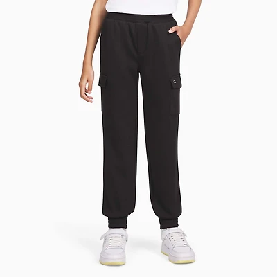 Champion Big Kid Girls Mid Rise Cuffed Active Cargo Pant