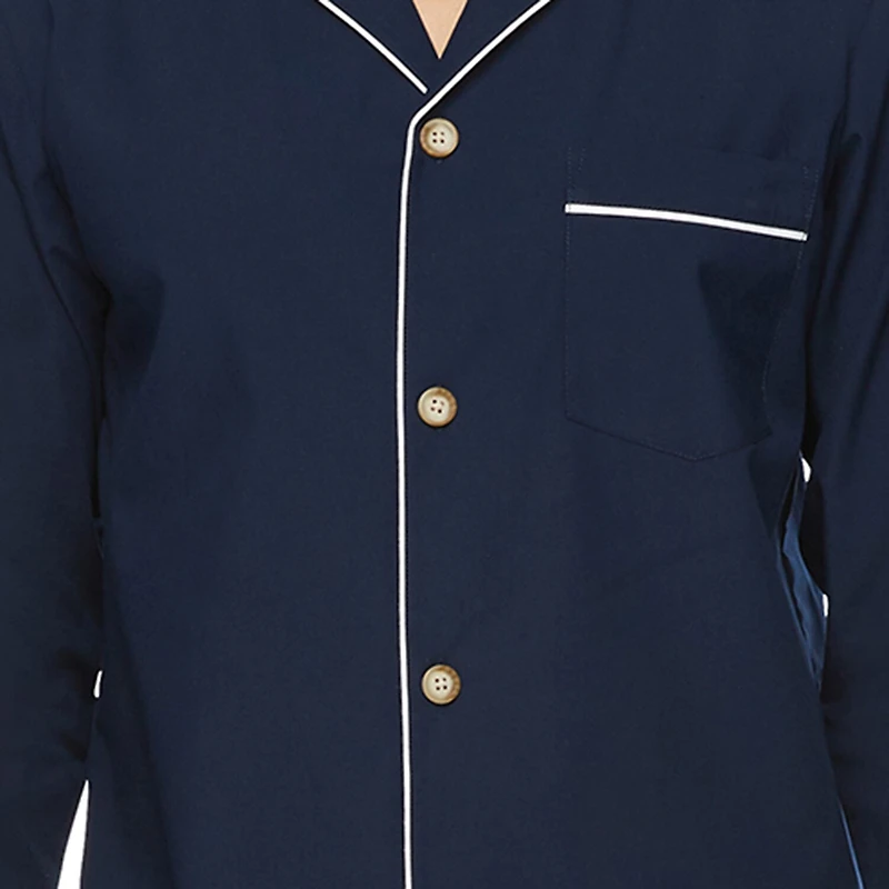 Stafford Modal Mens Long Sleeve 2-pc. Pajama Set