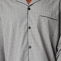 Stafford Modal Mens Long Sleeve 2-pc. Big Pajama Set