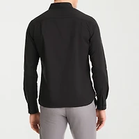 Van Heusen Everyday Defense Stain Shield Mens Long Sleeve Slim Fit STRETCH FABRIC Button-Down Shirt