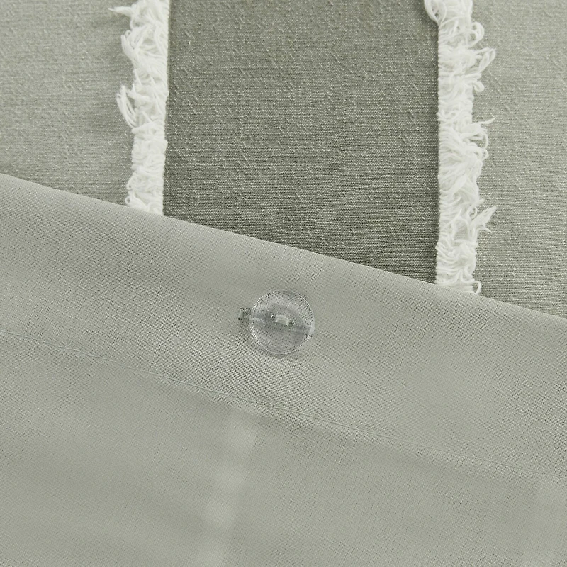 INK+IVY Shay Striped Cotton 3-pc. Duvet Cover Set