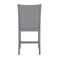 Linon Parrilla 2-pc. Counter Height Upholstered Bar Stool