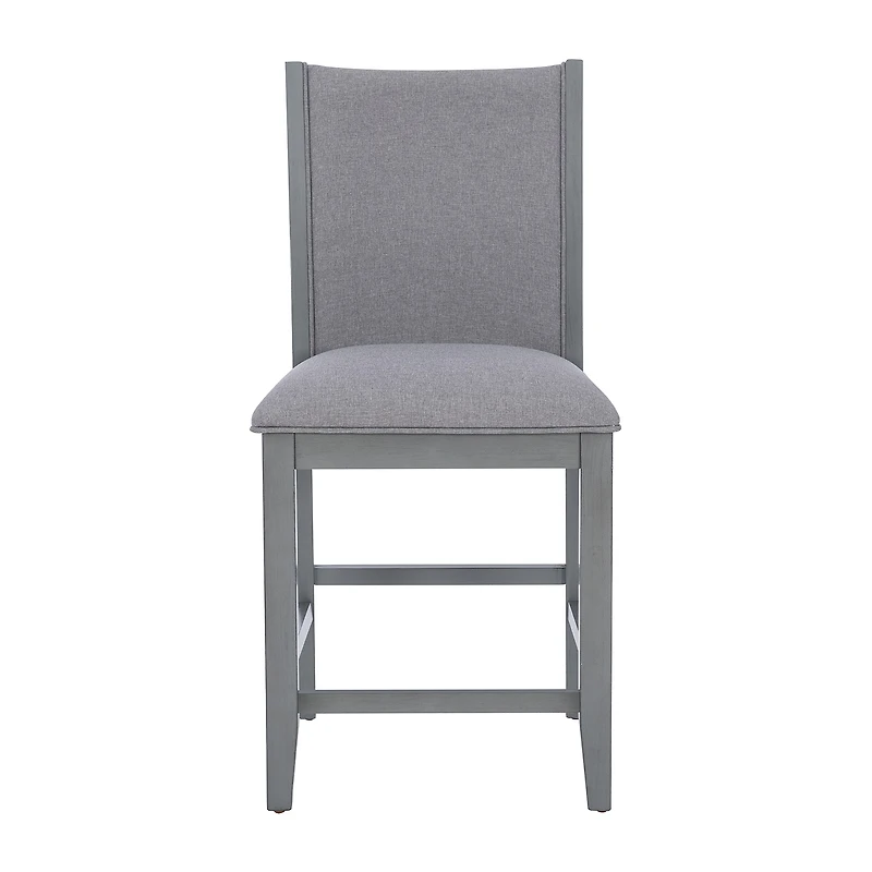 Linon Parrilla 2-pc. Counter Height Upholstered Bar Stool