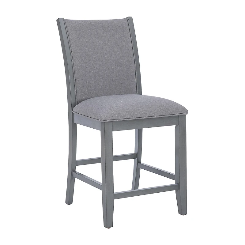 Linon Parrilla 2-pc. Counter Height Upholstered Bar Stool