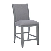 Linon Parrilla 2-pc. Counter Height Upholstered Bar Stool