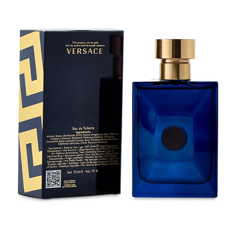 Versace Dylan Blue Pour Homme Eau De Toilette Cologne