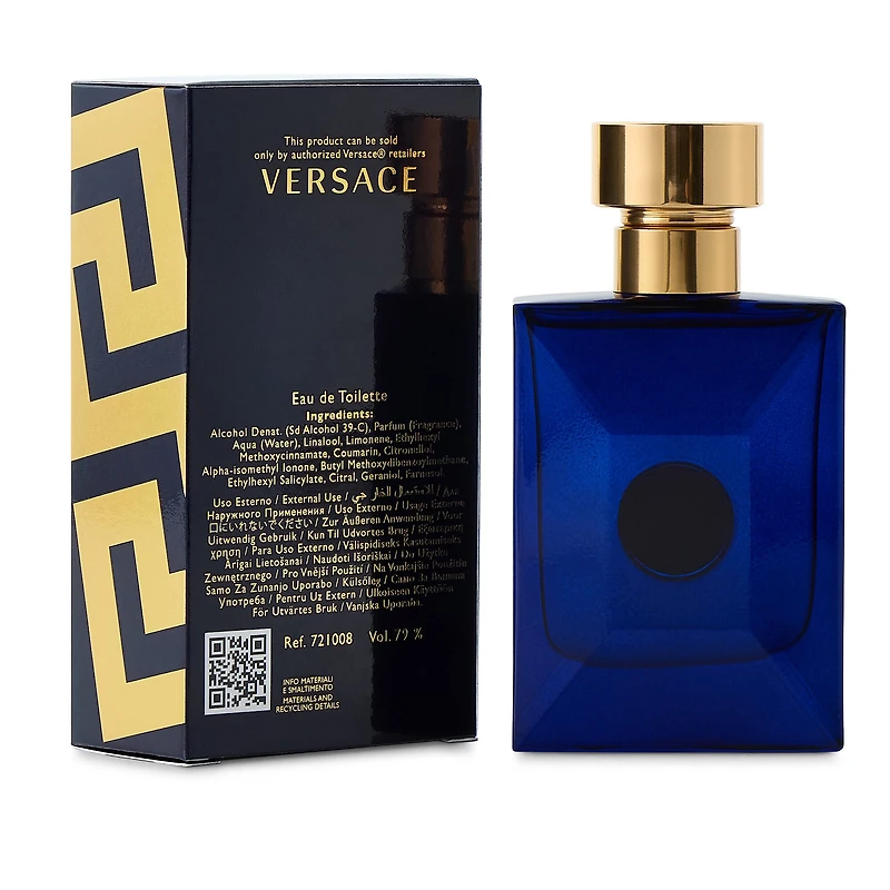 Versace Dylan Blue Pour Homme Eau De Toilette Cologne