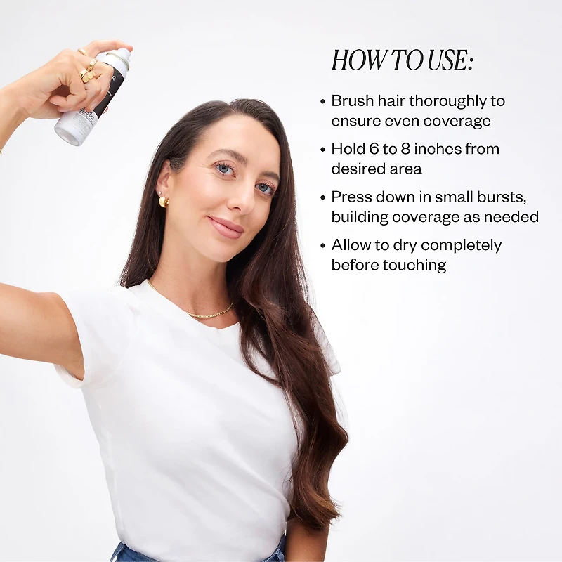 IGK Never Miss Root Spray Hair Color 2 oz.