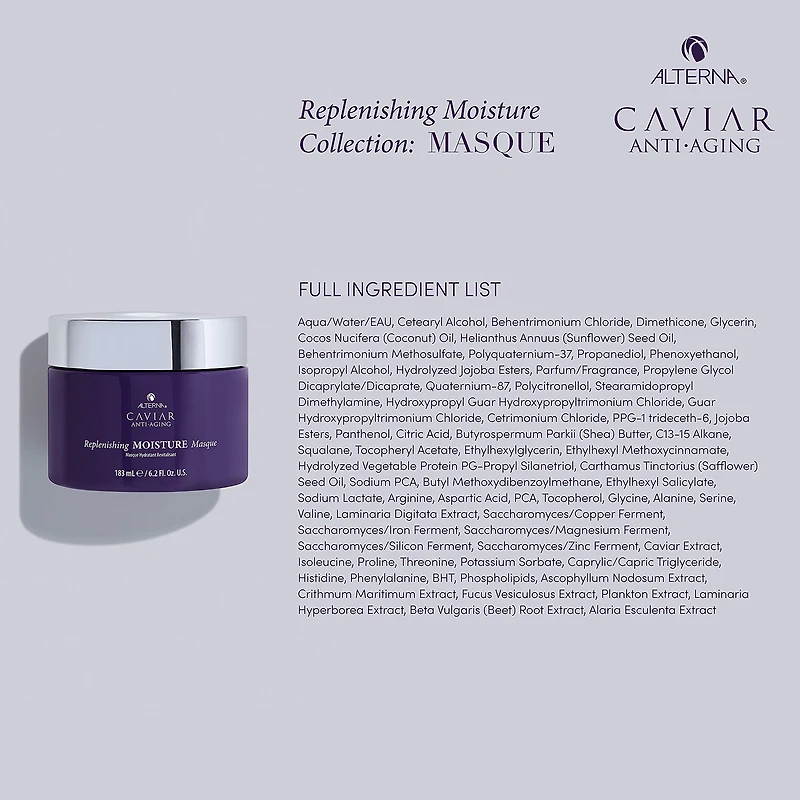 ALTERNA Caviar Moisture Hair Mask 6.2 oz.