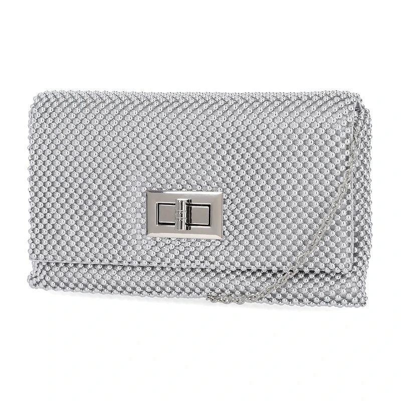 Gunne Sax by Jessica McClintock Turn Lock Ball Mesh Evening Bag