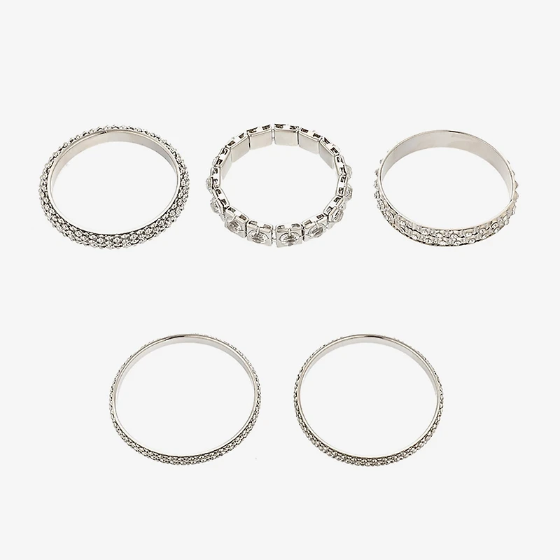 Bold Elements Womens 5-pc. Bracelet Set