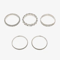 Bold Elements Womens 5-pc. Bracelet Set