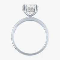Bridal Addiction Womens 4 1/7 Ct. T.W. Lab Grown White Diamond 14K Gold Round Solitaire Engagement Ring