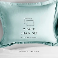 Casual Comfort 2 Pack Pillow Sham Set