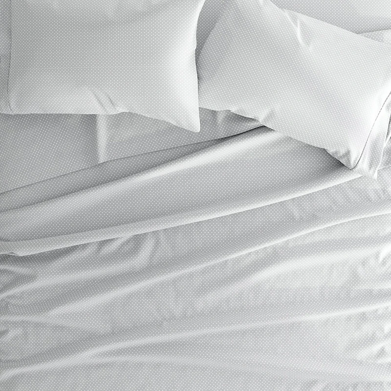 Casual Comfort Heart Pattern Deep Pocket Sheet Set