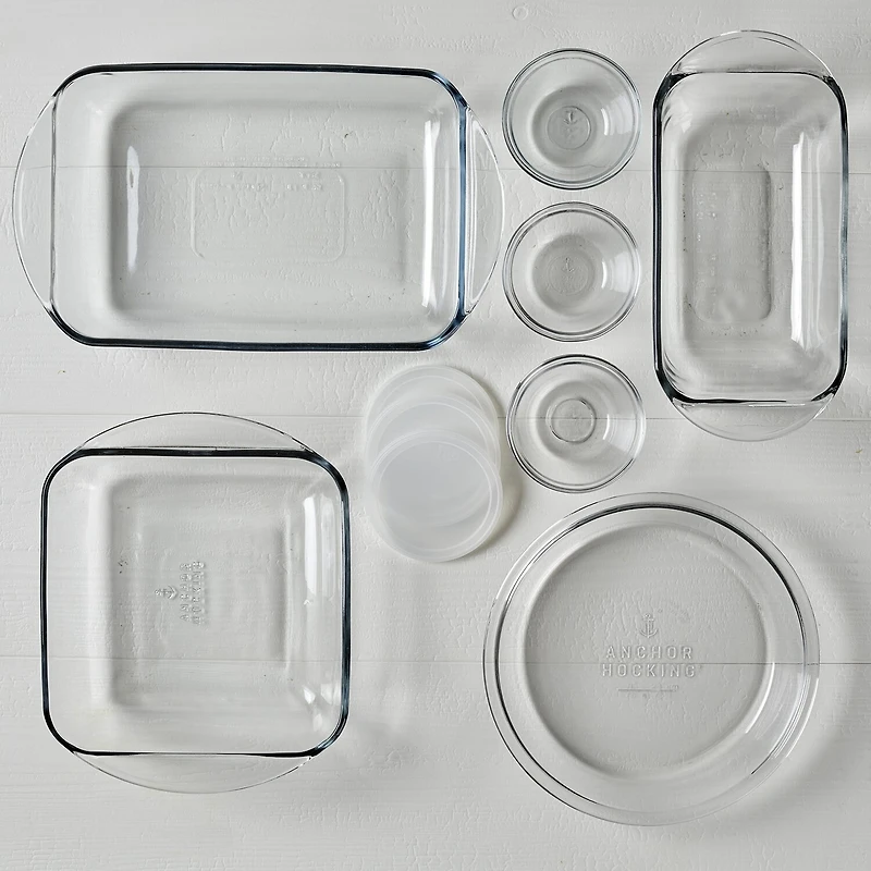 Anchor Hocking Essentials 10-pc. Glass Bakeware Set