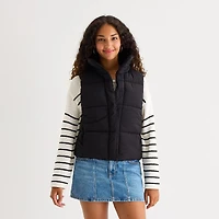 Arizona Adaptive Womens Juniors Easy-on + Easy-off Heavyweight Puffer Vest